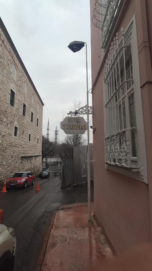 Turkoman Hotel Istanboel Buitenkant foto